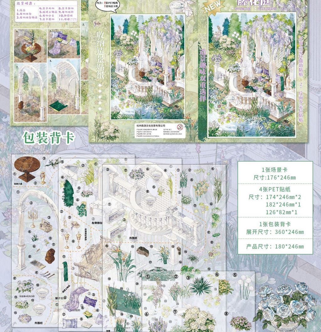 Wisteria Garden（XL Size）