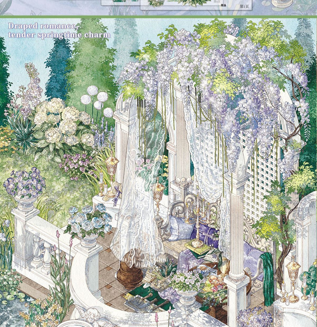 Wisteria Garden（XL Size）
