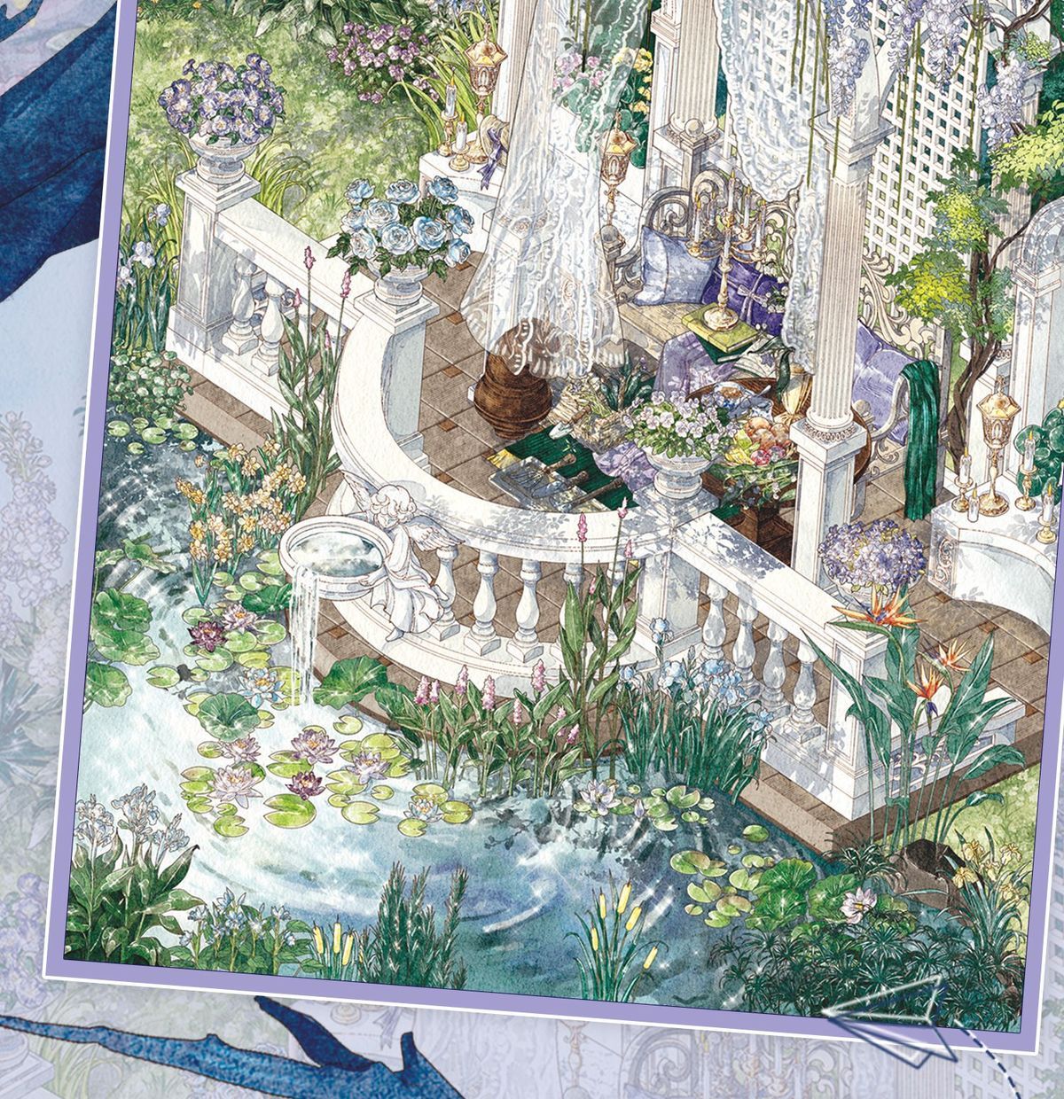 Wisteria Garden（XL Size）