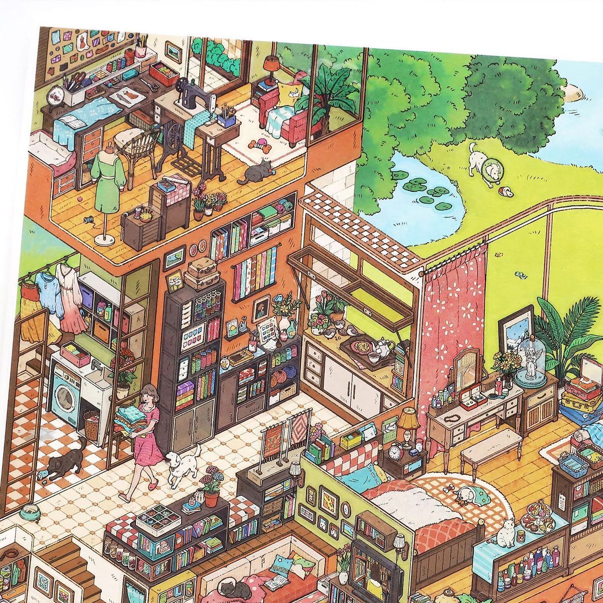 Cabin in the Woods （L Size）