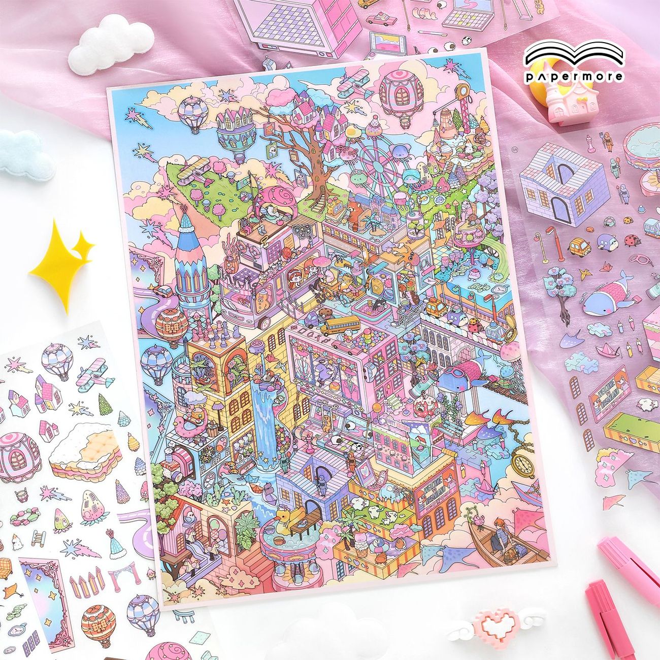 Big pink corner （L Size）