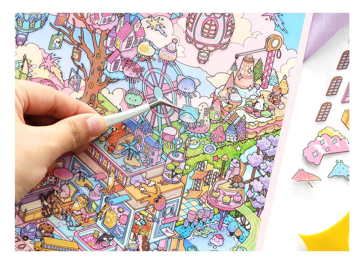 Big pink corner （L Size）