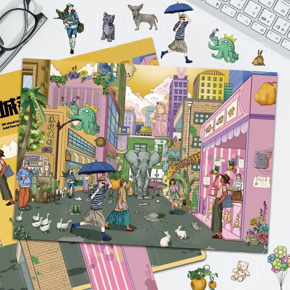 Town Roaming (L Size)
