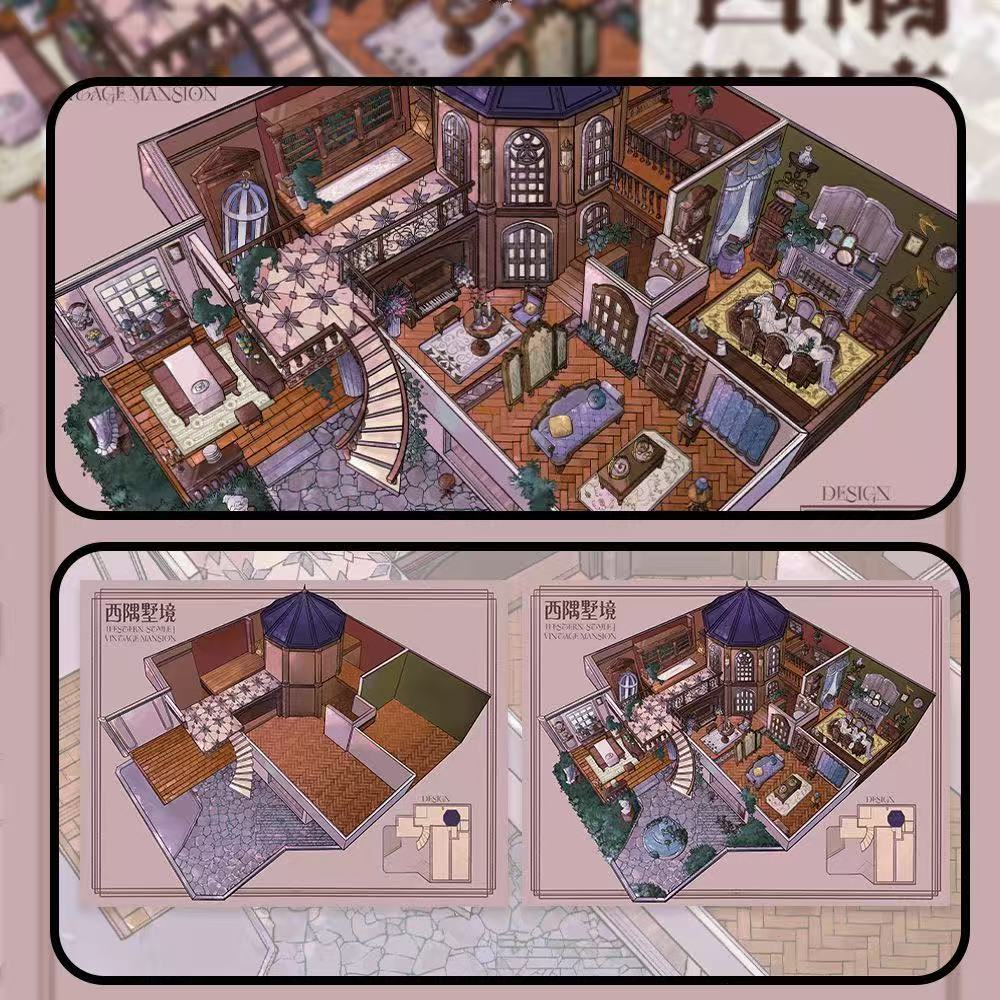 Western Corner Villa Realm（L Size）
