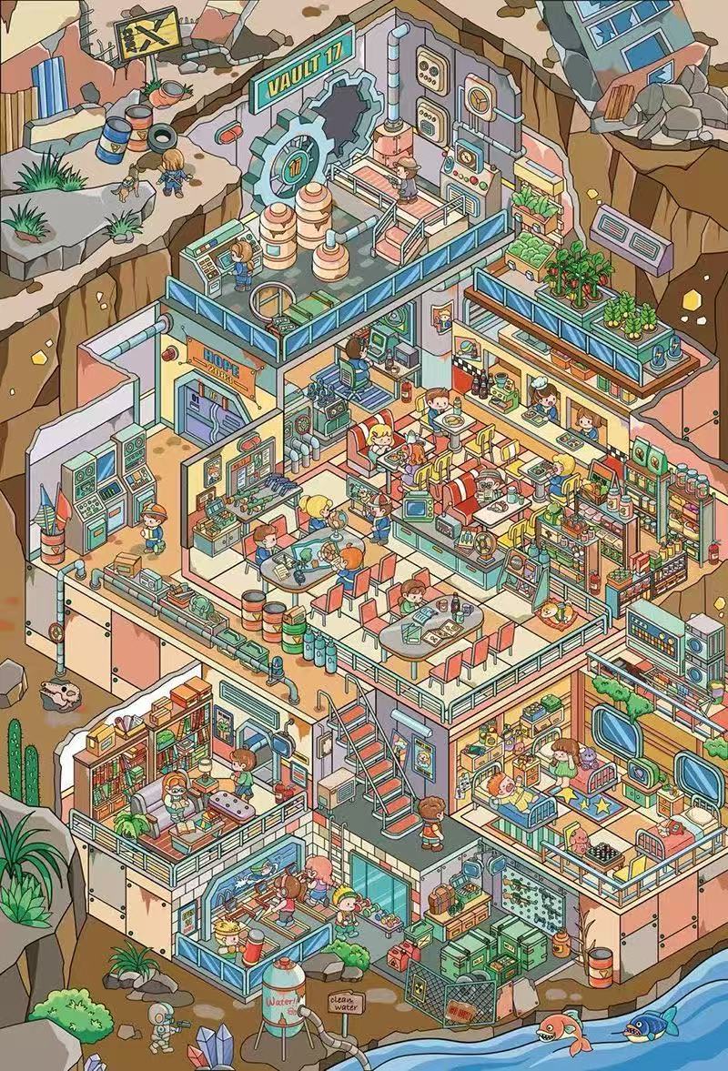 Apocalyptic Underground Shelter（XL Size）